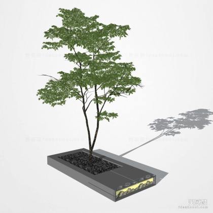 树池座椅灯箱丨