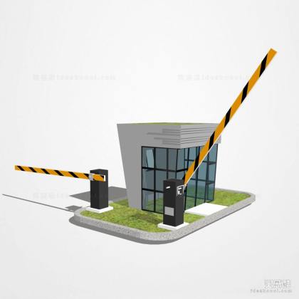 入口门卫岗亭丨