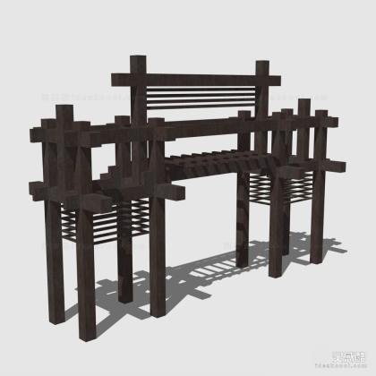 景区入口大门丨