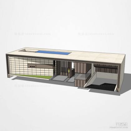 居住区入口大门丨