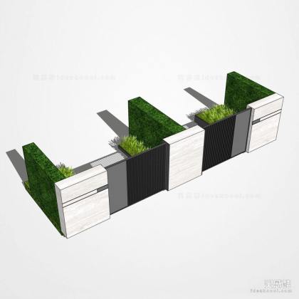 入口大门 庭院门丨