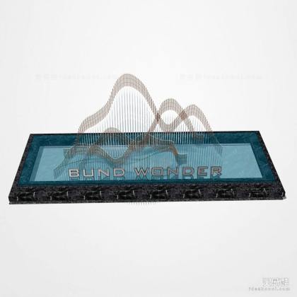 入口水景雕塑丨