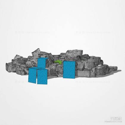 假山石头丨