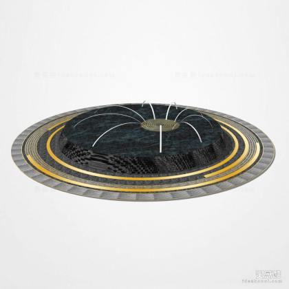 现代景观水景丨