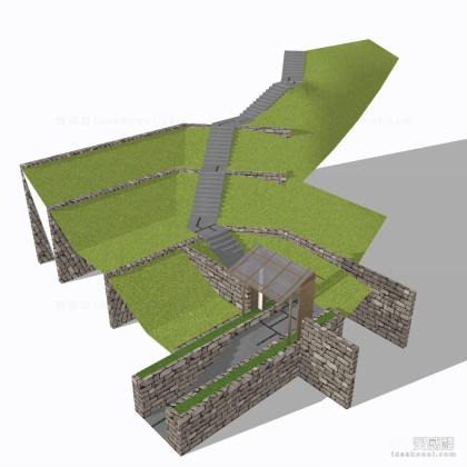 楼梯台阶 入口大门丨