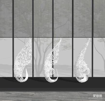 抽象雕塑 异形雕塑丨