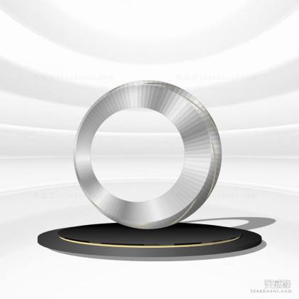 现代环形雕塑 异形雕塑丨