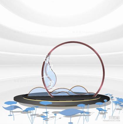 现代环形雕塑丨