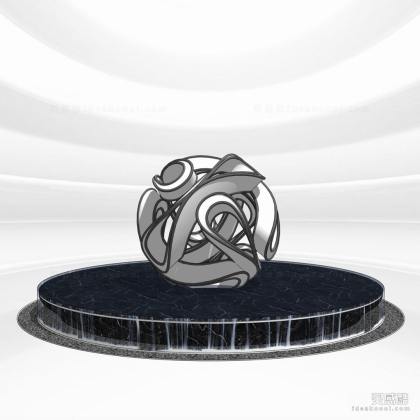 现代球形异形雕塑丨