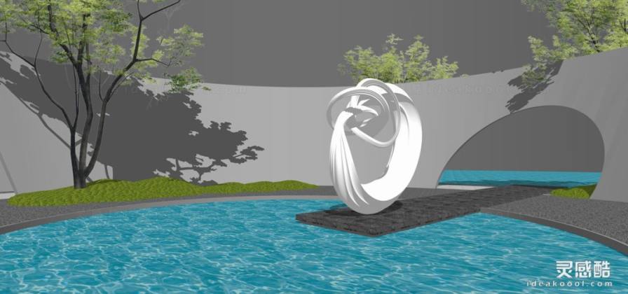 环形雕塑 异形雕塑丨