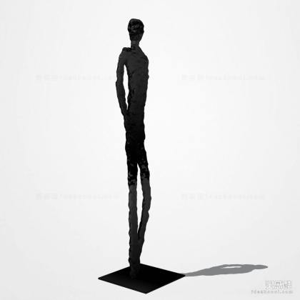 抽象人物雕塑丨