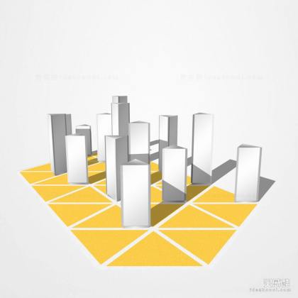 镜子不锈钢互动装置雕塑丨