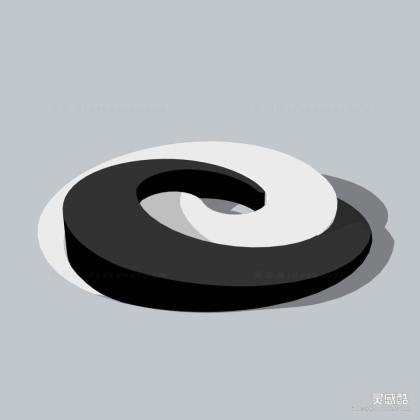 太极雕塑小品丨