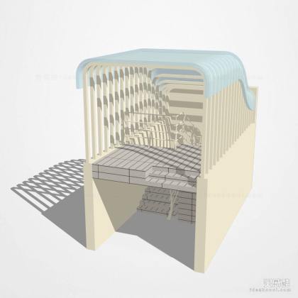 人防出入口廊架 车库廊架丨