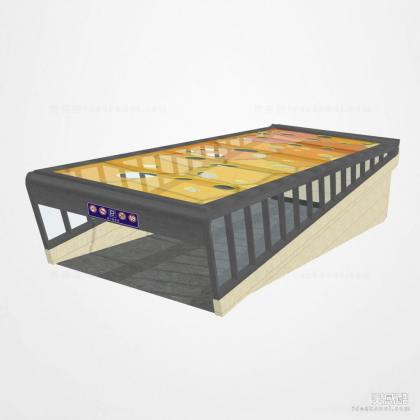 地下车库出入口廊架 车库廊架丨