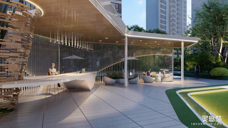 现代创意廊架丨