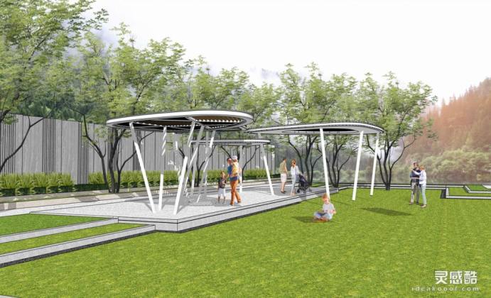 现代创意廊架丨