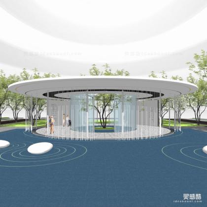 现代创意廊架丨