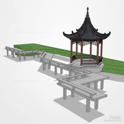 中式亭子丨