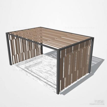 现代创意廊架丨