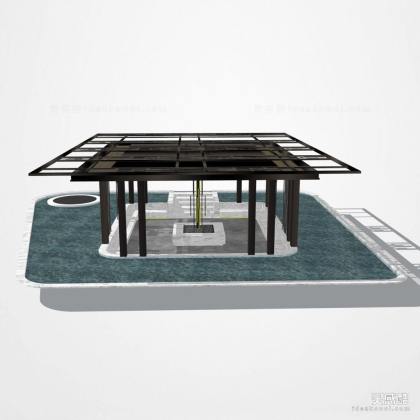 现代创意廊架丨