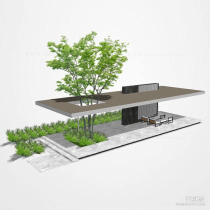 现代创意廊架丨