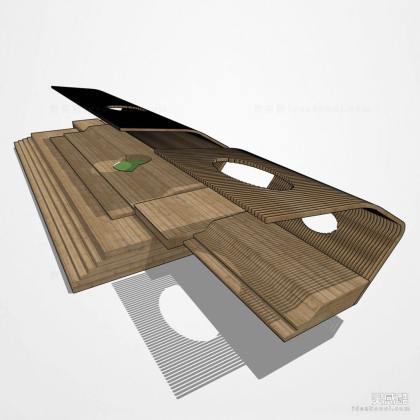 现代创意廊架 异形廊架丨