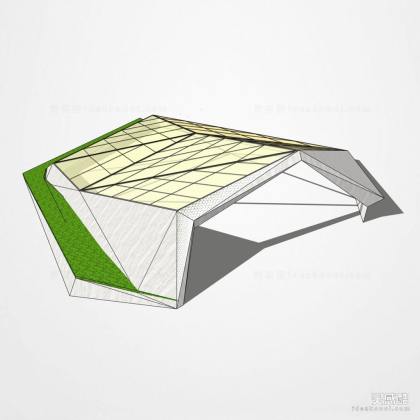 现代异形廊架丨