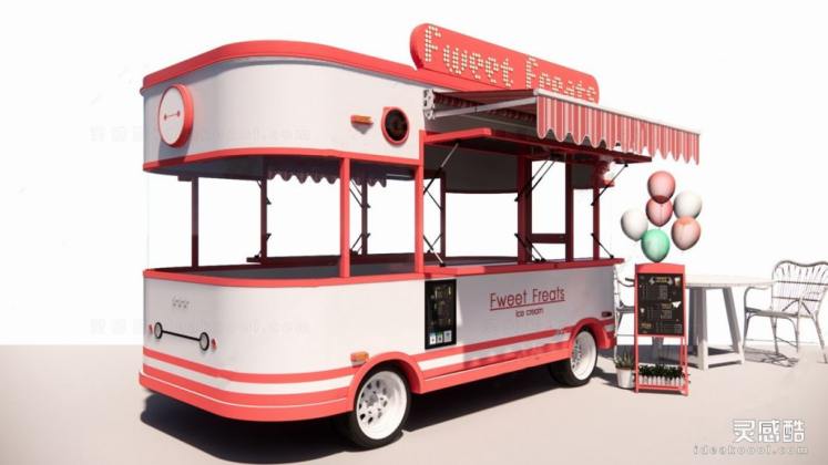 创意市集餐车丨