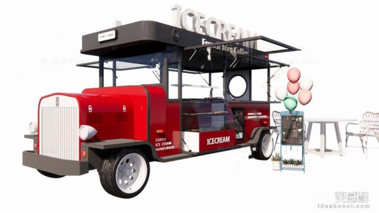 创意市集餐车丨