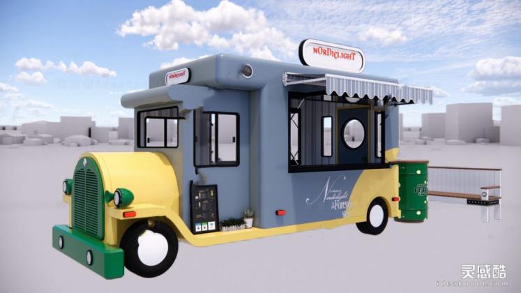 创意市集餐车丨