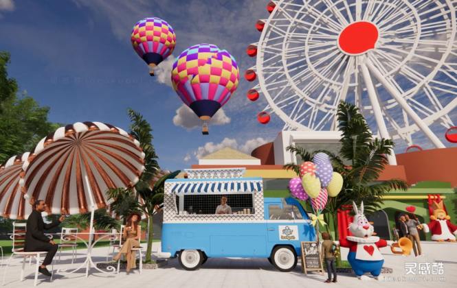 创意市集餐车丨