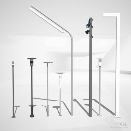 现代路灯 景观灯丨