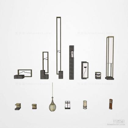 新中式景观灯丨