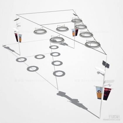 艺术灯具 景观灯具 道旗灯具丨