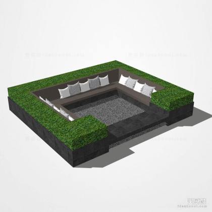 现代景观座椅丨