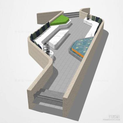 户外休闲空间 景观座椅丨