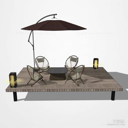 外摆伞座 遮阳伞丨