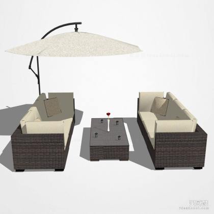 户外沙发伞座丨