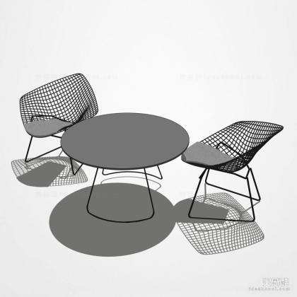 户外桌椅 景观座椅丨