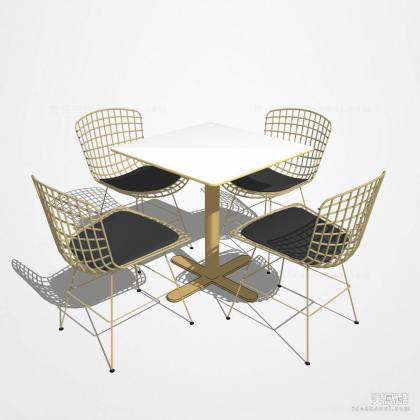 户外桌椅 景观座椅丨