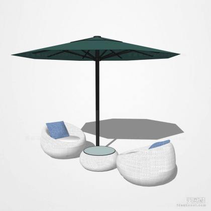 户外沙发座椅 伞座丨
