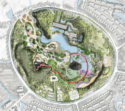 公园景观平面图丨