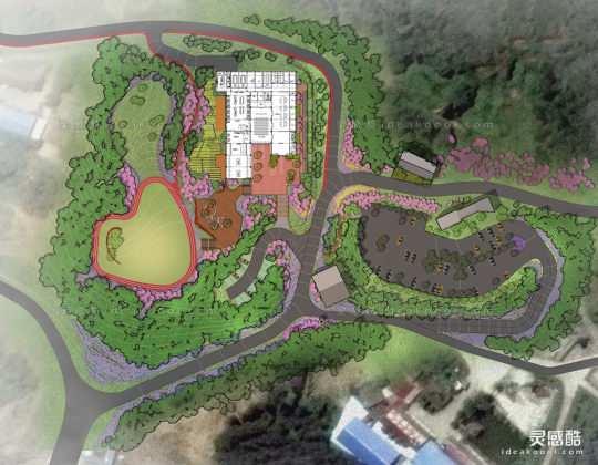 新农村休闲农业田园综合规划平面图丨