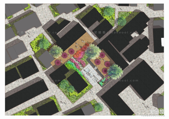 新农村休闲农业田园综合规划平面图丨
