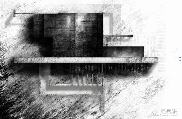 创意建筑剖面图丨