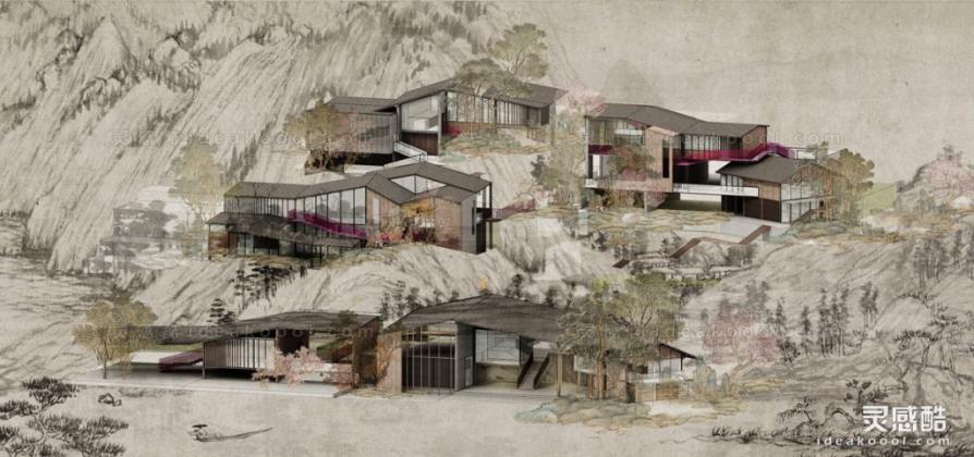 古风建筑效果图丨