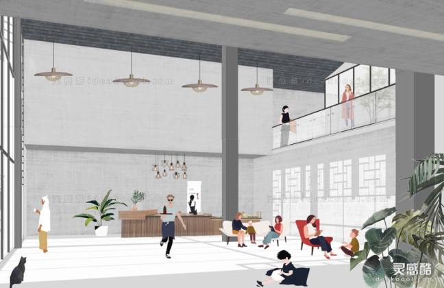 插画风创意效果图丨