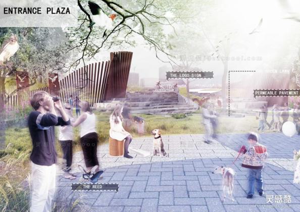 创意景观效果图丨