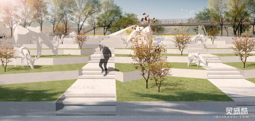 创意景观效果图丨